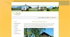 Desktop Screenshot of pensionmaria.de